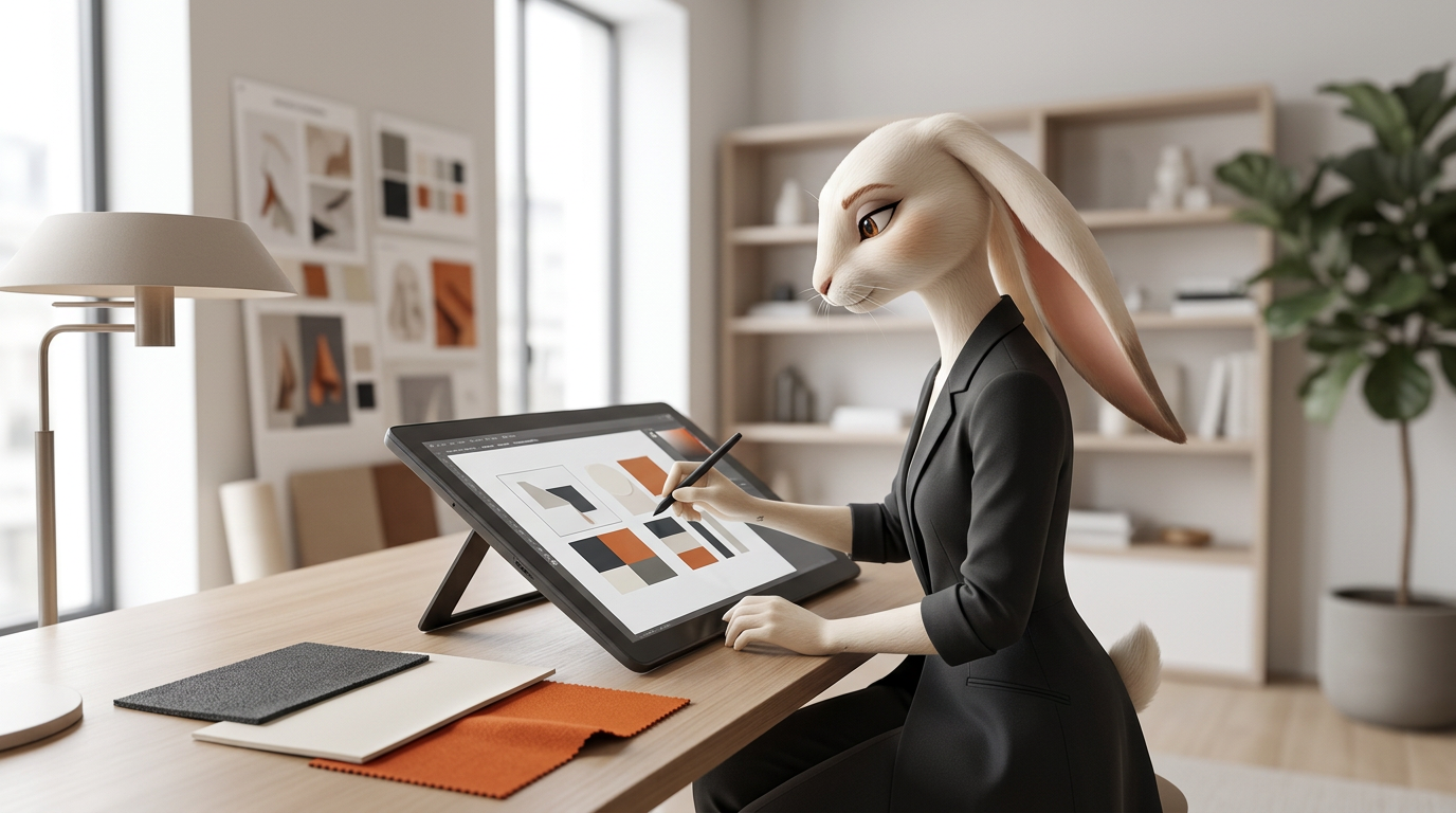 Alma trabajando
